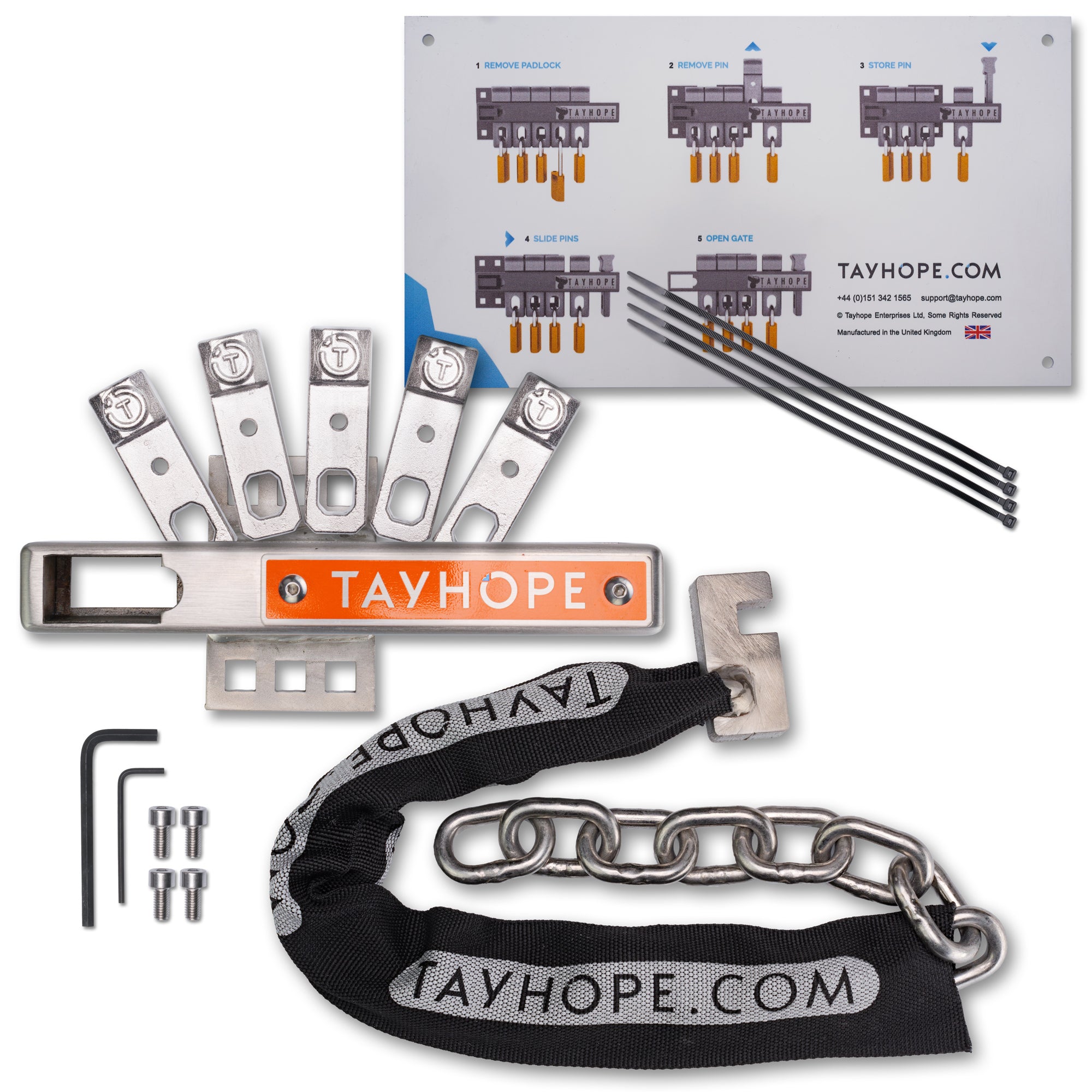 5 Multi-Latch with Chain Catch
