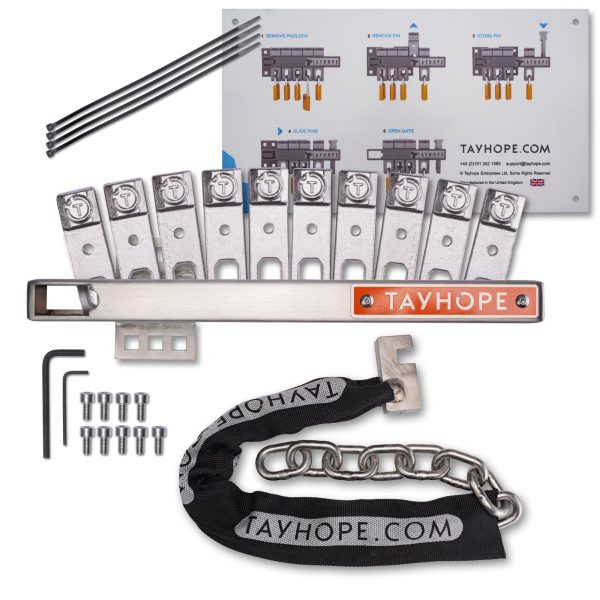 10 Multi-Latch with Chain Catch